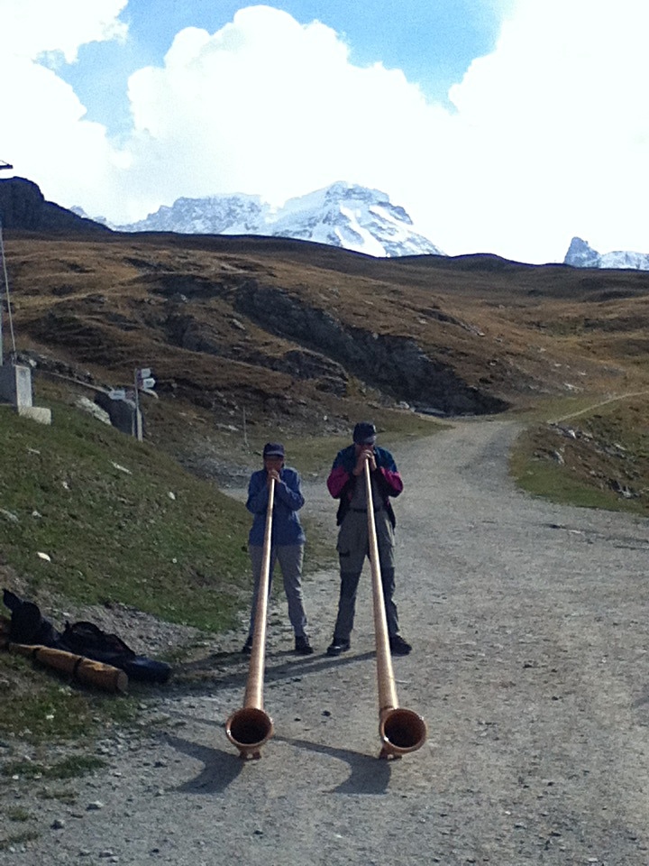 マッターホルンでホルン